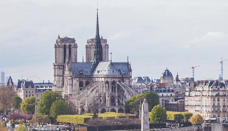 La cathédrale de Notre Dame de Paris